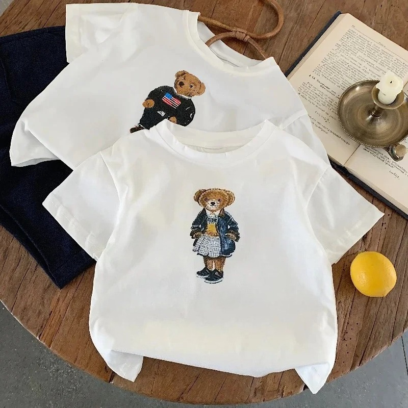 Baby Products Ads - Camiseta Infantil com Estampa de Ursinho