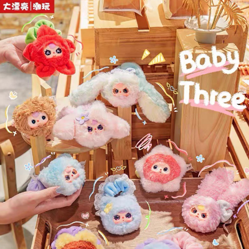 Baby Products Gift Set - Bebê três flor anel de cabelo
