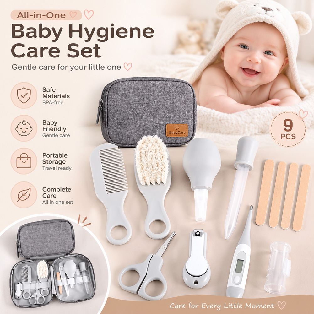 Baby Products Kit Set - Kit de Higiene para Bebês 9