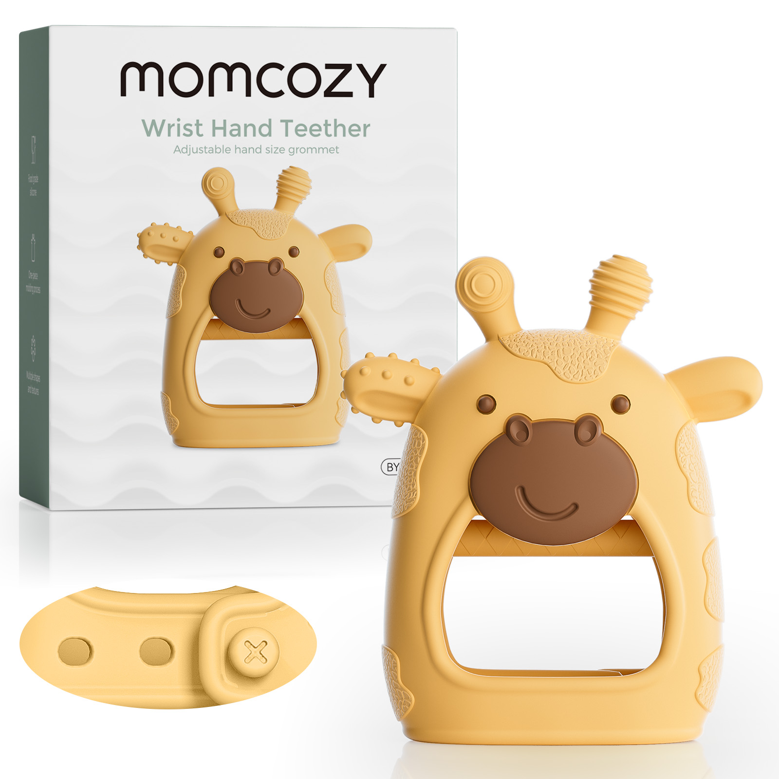 Baby Products Essentials - Momcozy brinquedos de mordedor de bebê,