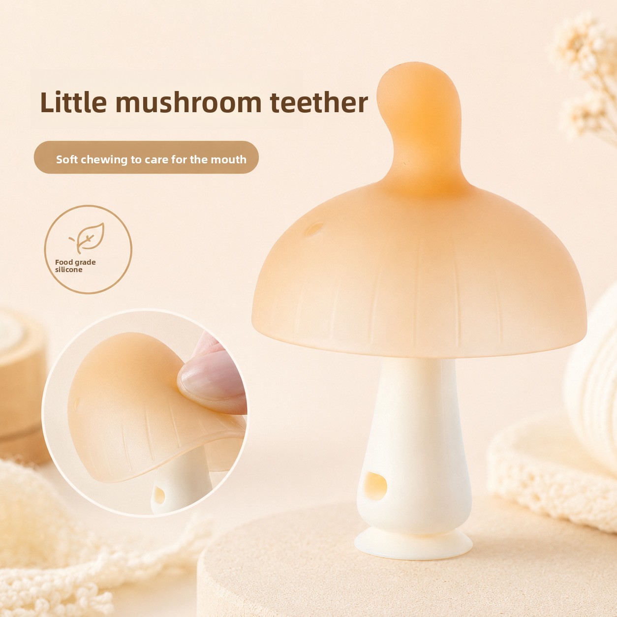 Baby Products Sale - Somenie Novo Mordedor de Silicone em