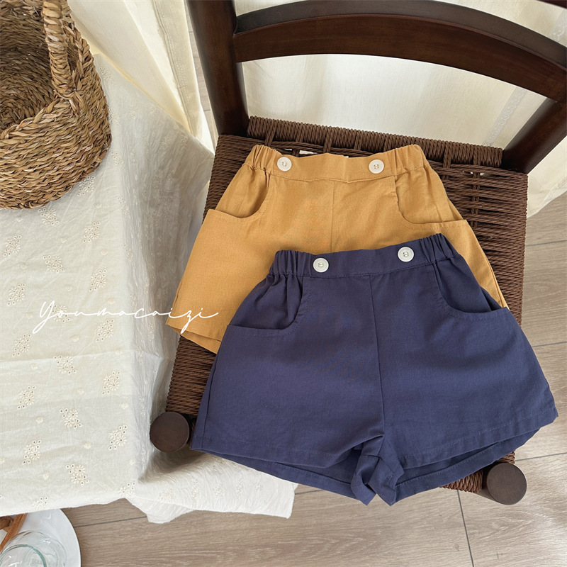 Baby Products Korean - 2025 verão novos produtos crianças botão