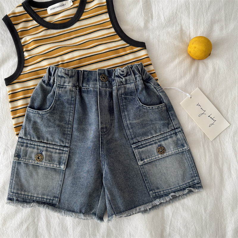 Shorts infantis para o verão d - Baby Products Korean avaliação e preço