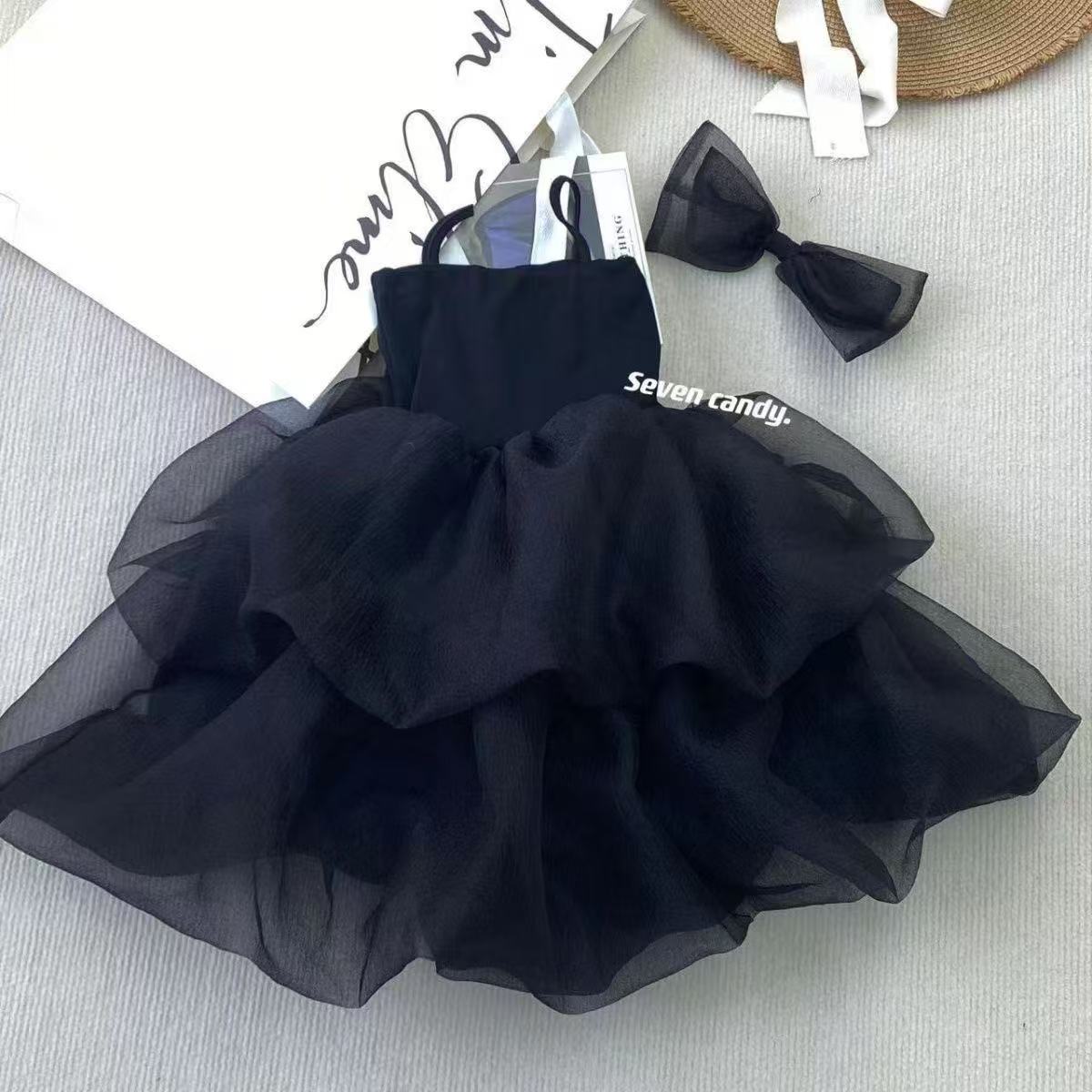 Verão pequeno vestido preto 20 - Baby Products Korean avaliação e preço