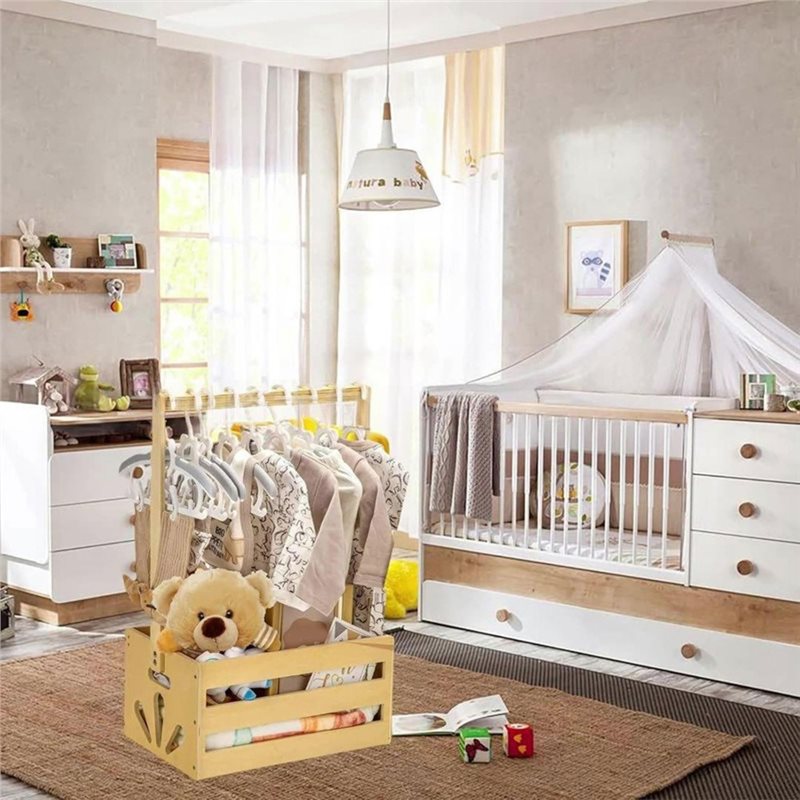 Cesta de Presentes de Madeira  - Baby Products Gift Baskets avaliação e preço
