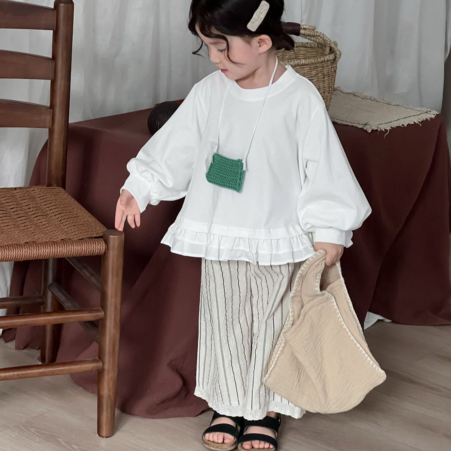 2025 meninas bebê retro solto  - Baby Products Korean avaliação e preço