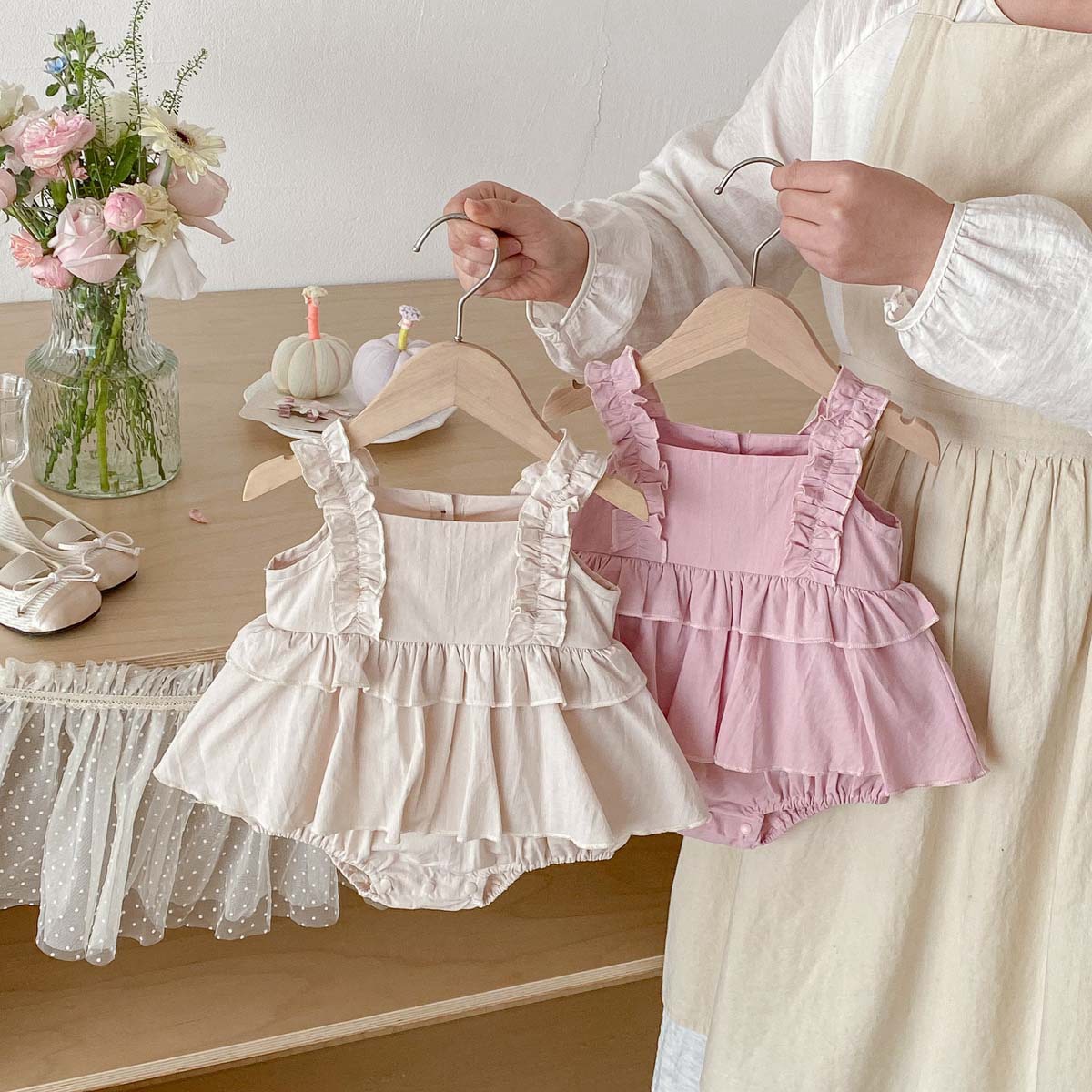 Macacão de Verão para Meninas, - Baby Products Korean avaliação e preço