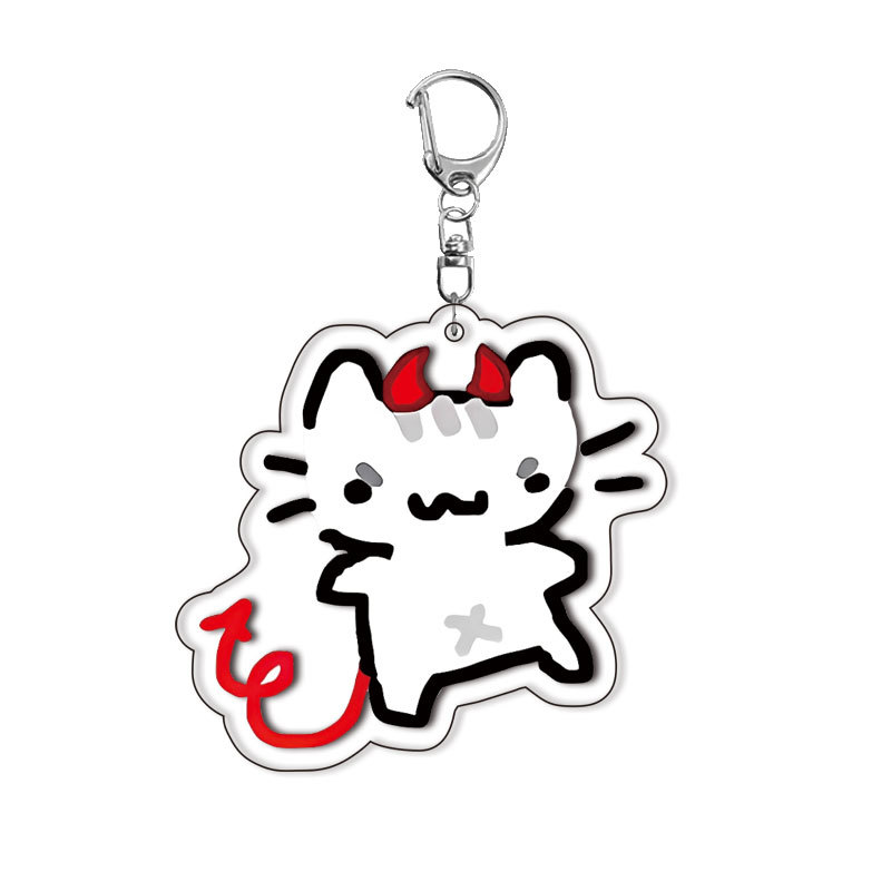 Gato gatinho chaveiro acrílico - Baby Products With Zinc avaliação e preço